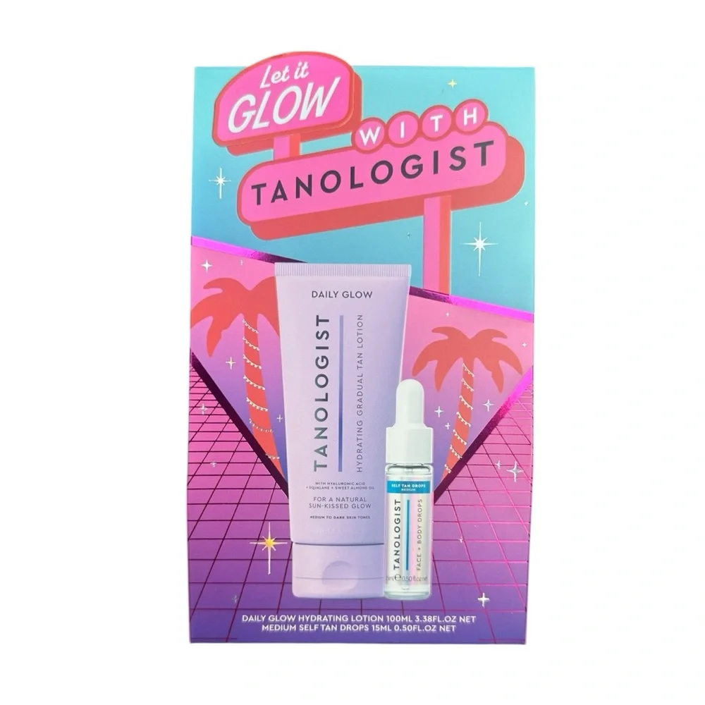 Tanologist Let‎ it Glow 2-piece gift set NIB
